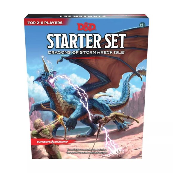 New & Sealed Dungeons & Dragons Starter Set Dragons of Stormwreck Isle Game - Picture 1 of 7